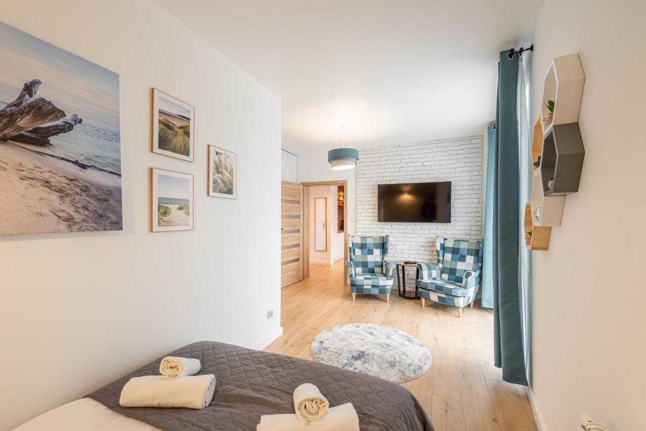 Horyzont Apartamenty -Baltycka2 - Sauna & Fitness - Sniadania Kolobrzeg Bagian luar foto